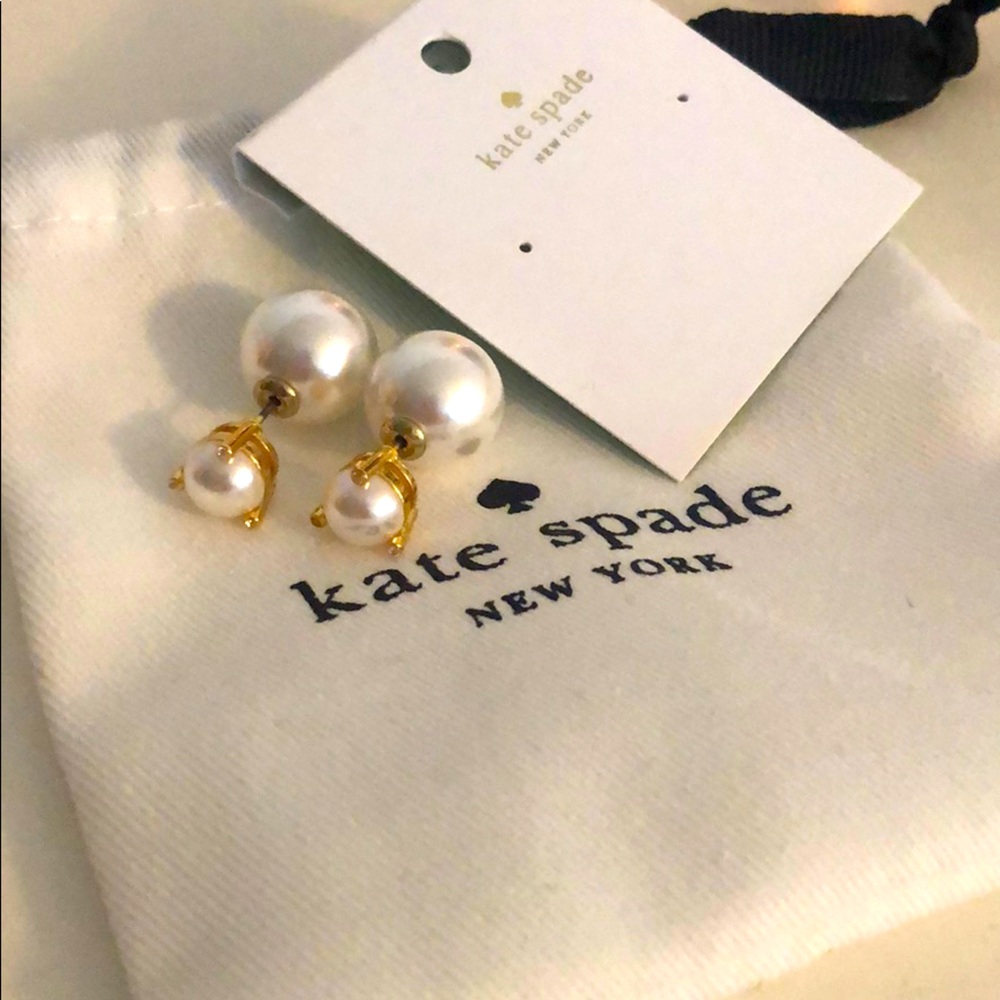 Kate Spade Shore Thing Reversible Pearl Earrings